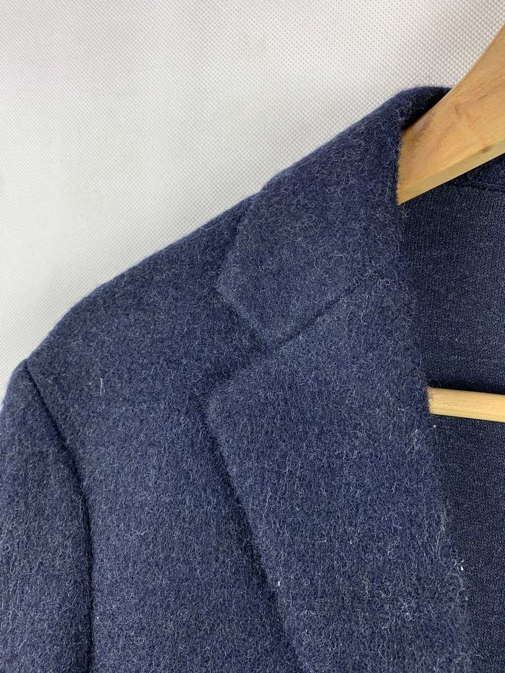 Japanese Brand × Uniqlo Uniqlo Wool Coat Blazer S… - image 6