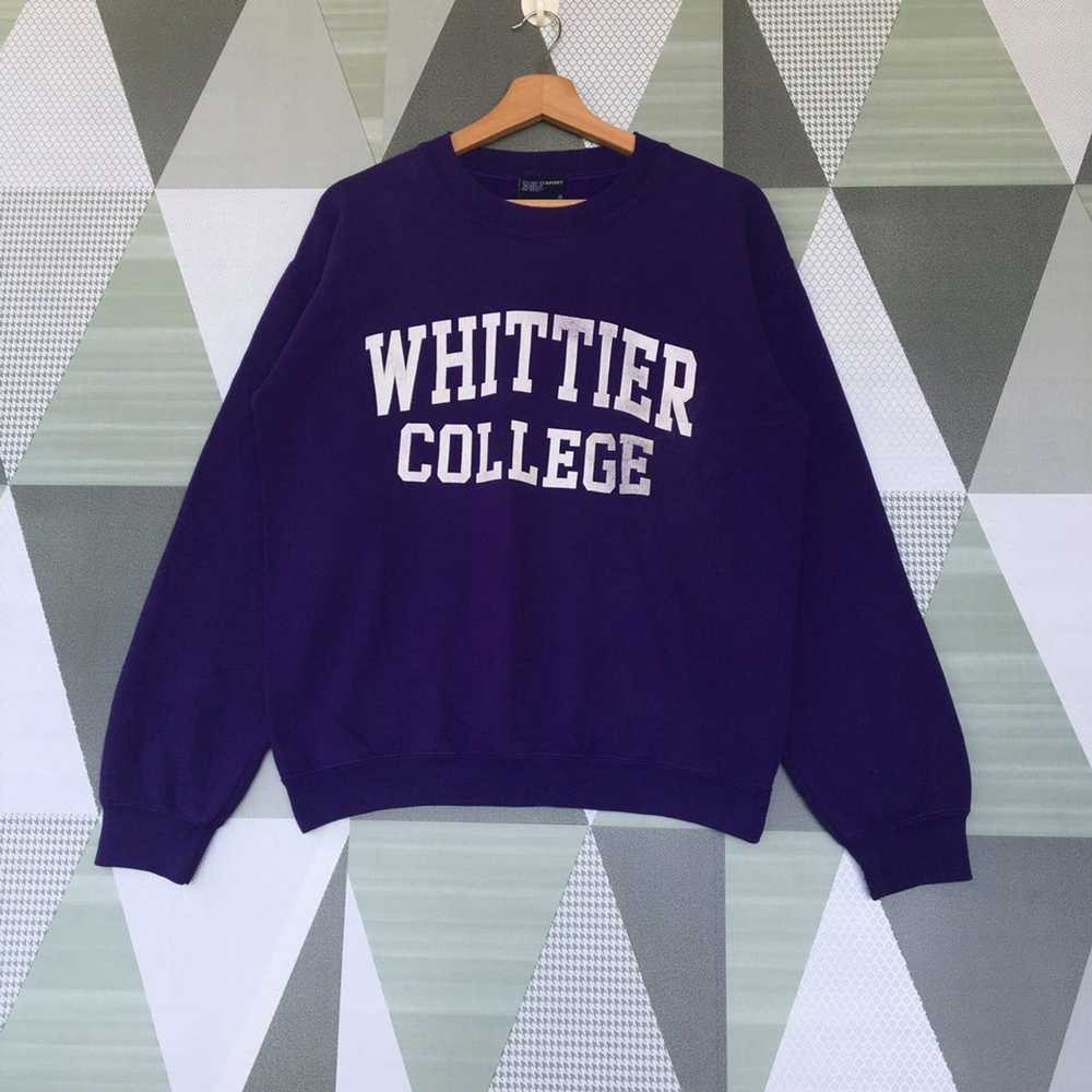 Japanese Brand × Vintage Whittier College Sweatsh… - image 1