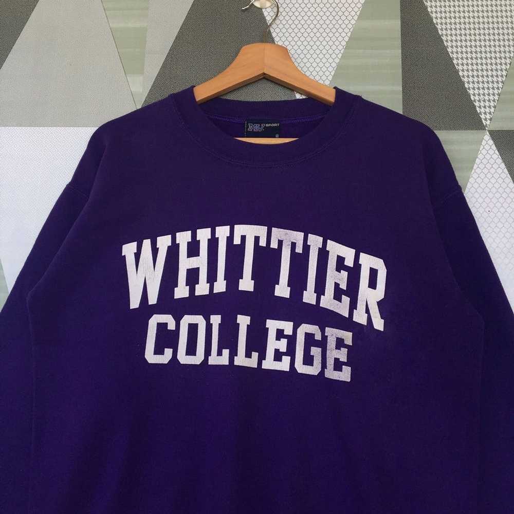 Japanese Brand × Vintage Whittier College Sweatsh… - image 3