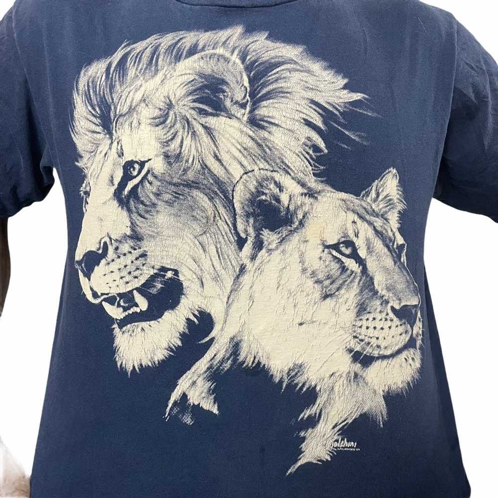 The Lincoln Lion Grey Kid's Long Sleeve Tee - ShabbyFly