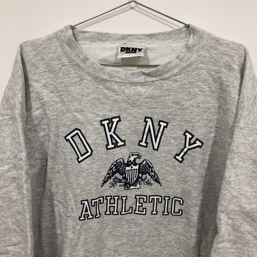 DKNY × Donna Karan Vintage 80s DKNY Athletic Swea… - image 2