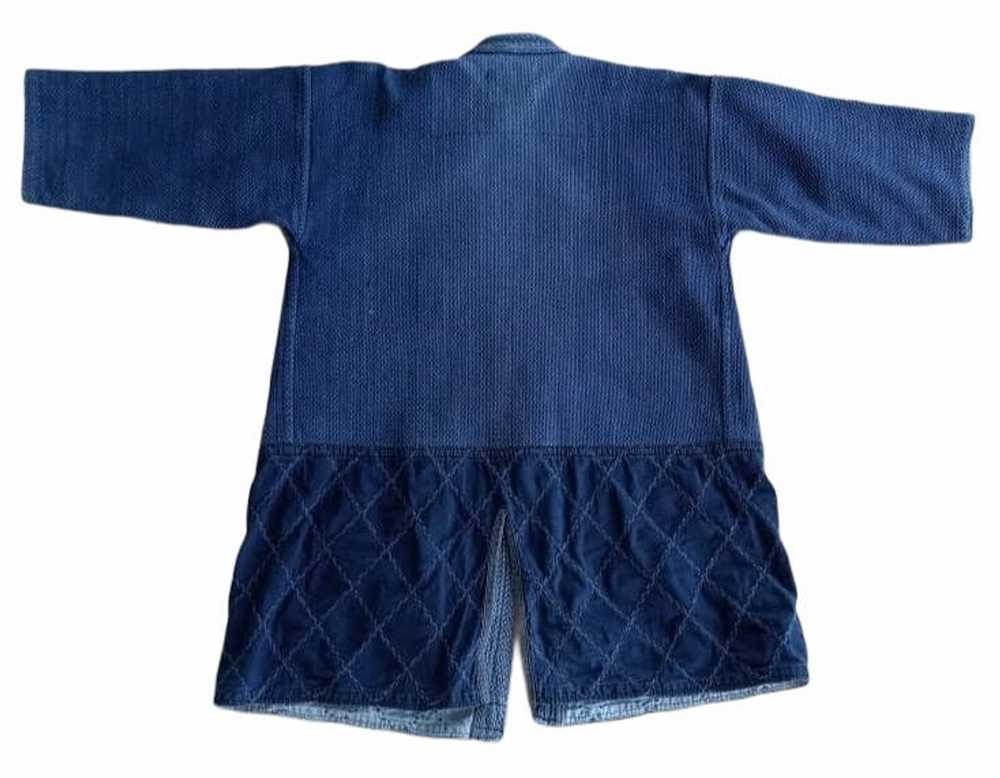 Indigo × Kimono Japan Dragon Kendo Kimono Indigo … - image 2