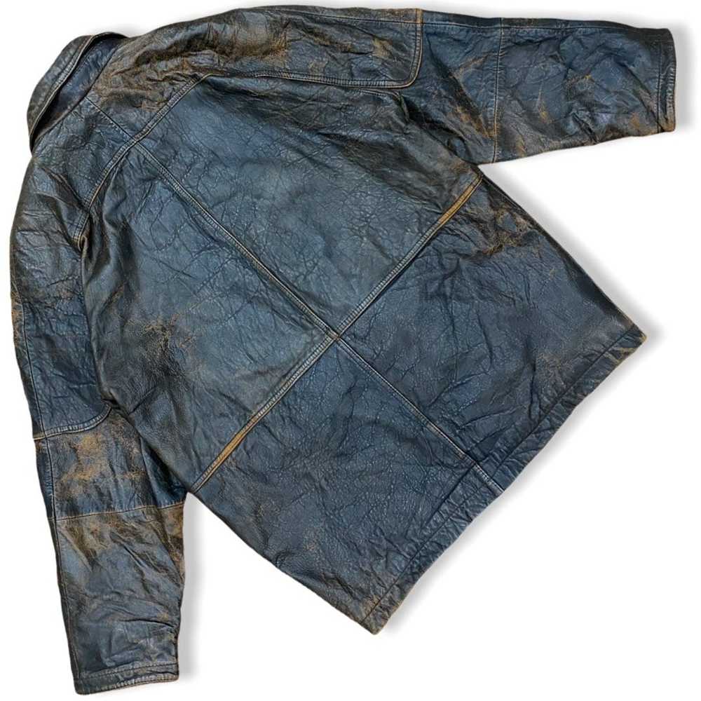 Grailed × Leather Jacket × Vintage VINTAGE LEATHE… - image 11