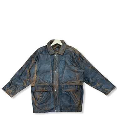 Grailed × Leather Jacket × Vintage VINTAGE LEATHE… - image 1