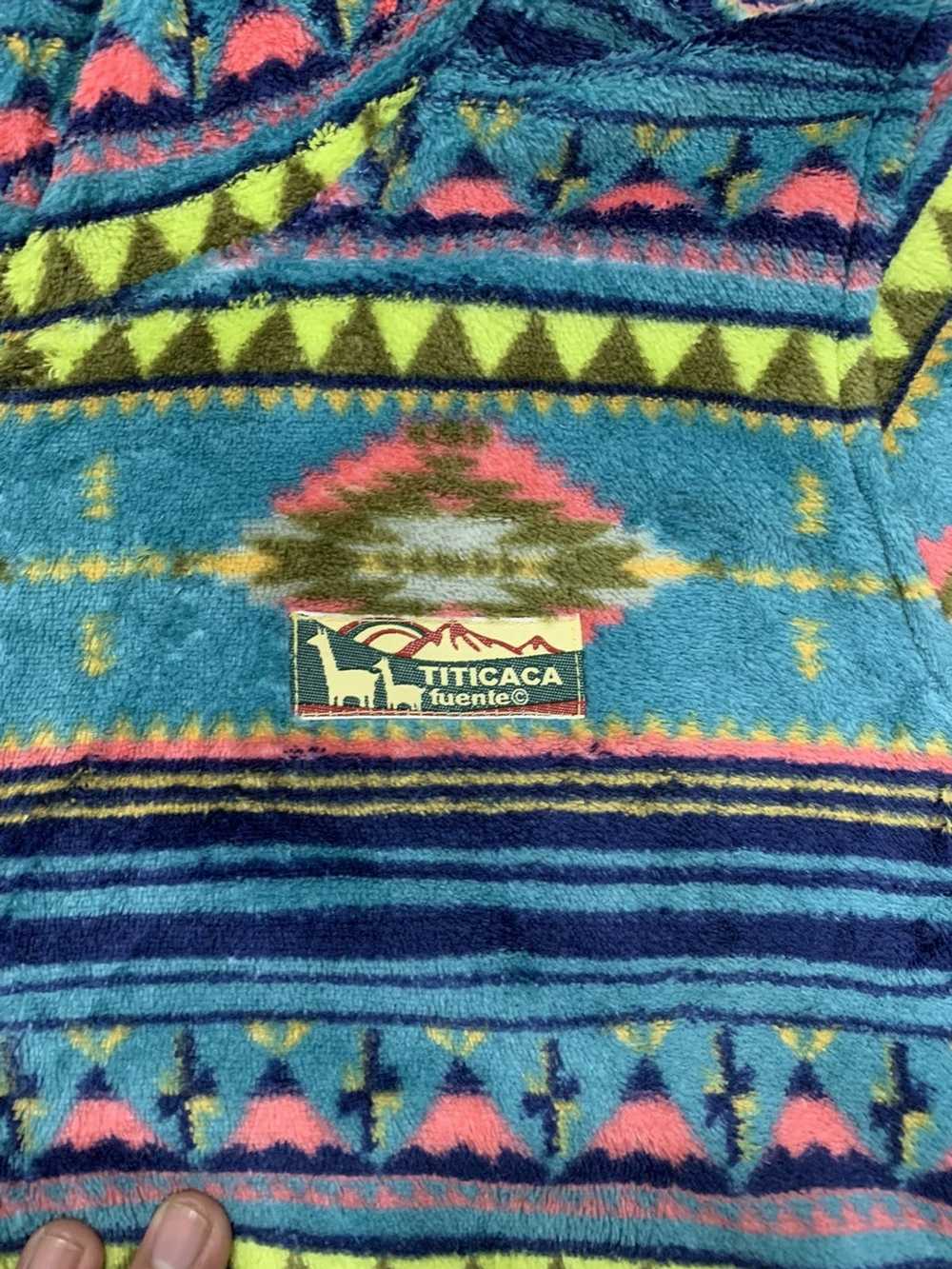 Japanese Brand × Navajo Titicaca Japan Hoodie Fle… - image 4