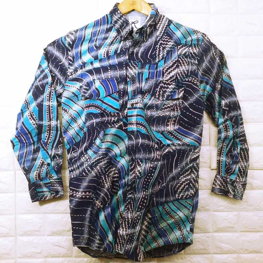 Roper × Vintage 90s Roper USA Western Shirt Butto… - image 1