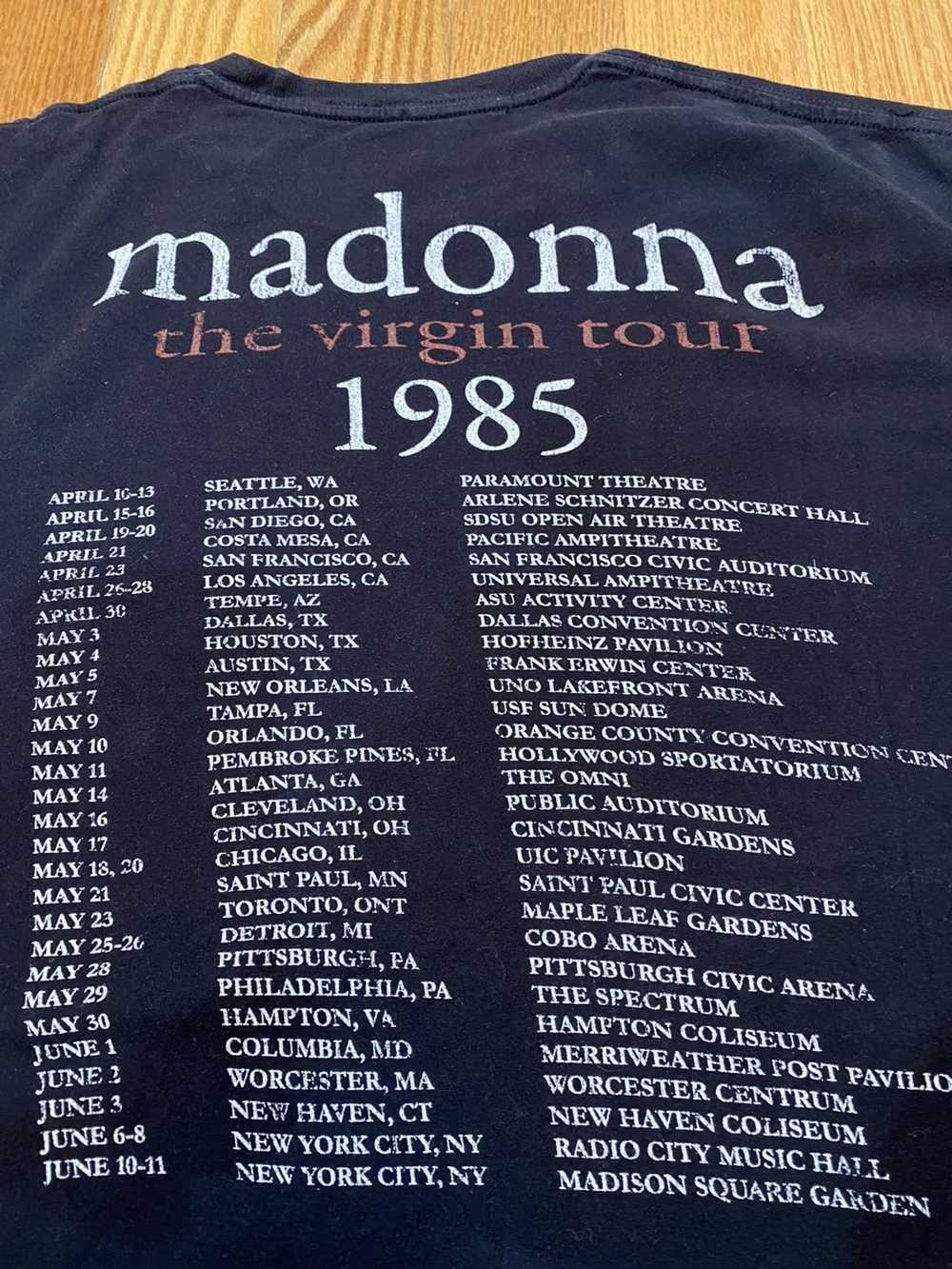 Vintage Vintage Madonna Tour T-Shirt - image 3