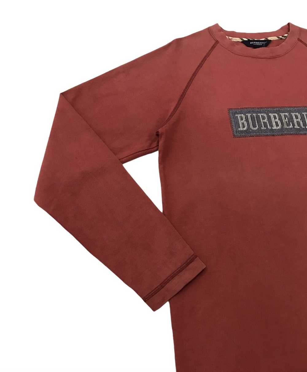 Burberry Burberry Spell-out Big Logo Embroidery l… - image 4