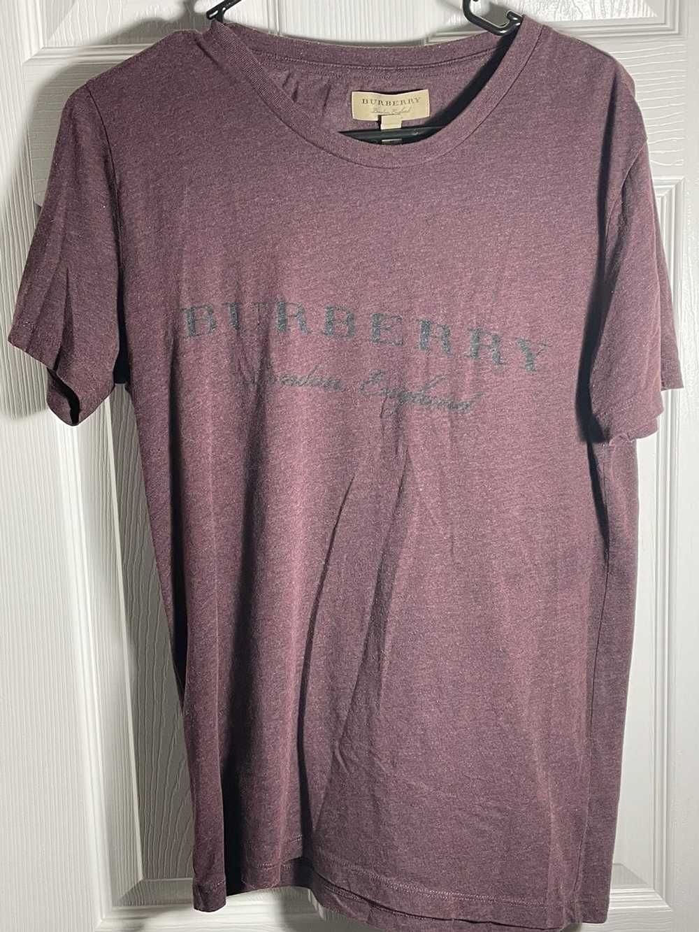 Burberry × Vintage Burberry short sleeve t shirt - image 3