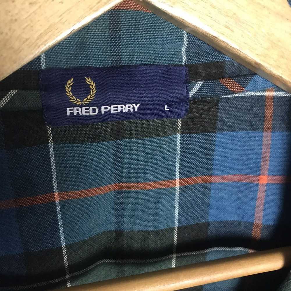 Fred Perry Fred perry checkered zip up flannel - image 6