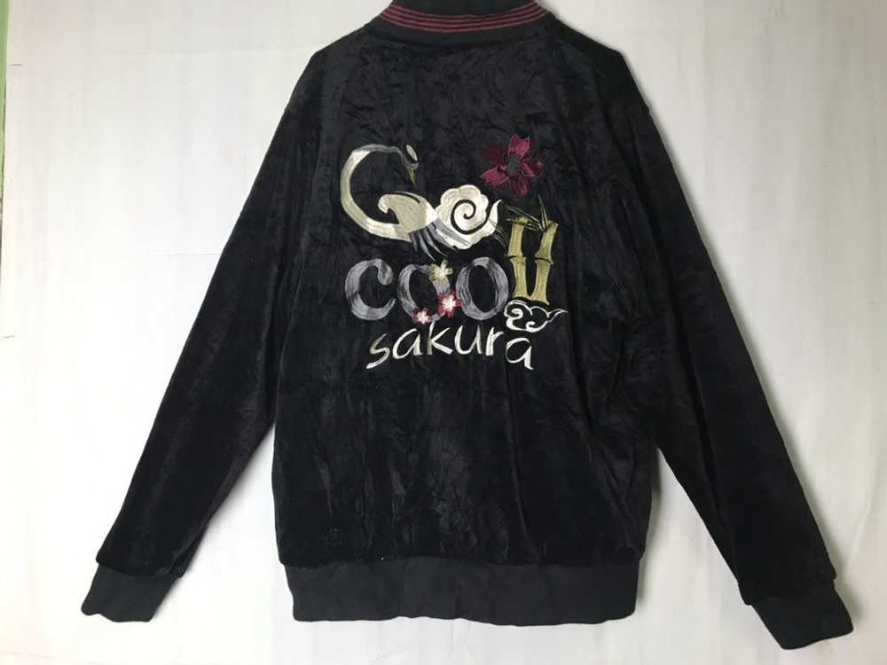 Japanese Brand × Sukajan Souvenir Jacket Velvet S… - image 1