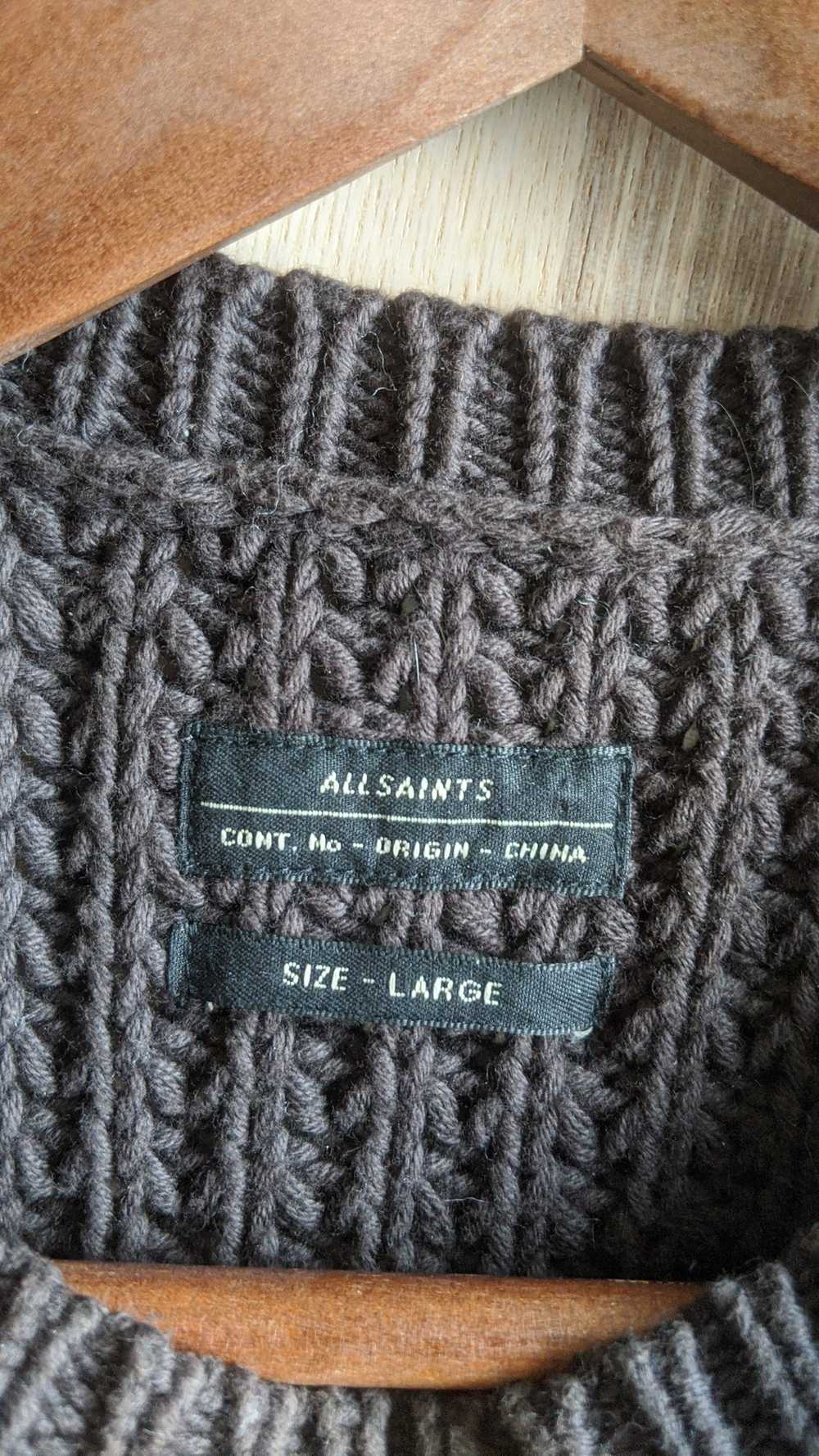Allsaints Allsaints Brown Knit Sweater - image 4