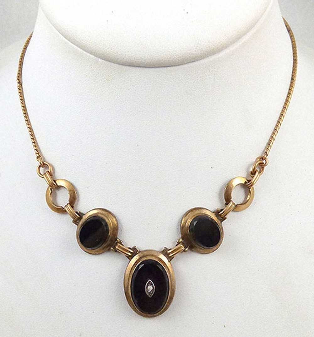 Curtis Creations (Curtman) Onyx Necklace - image 1