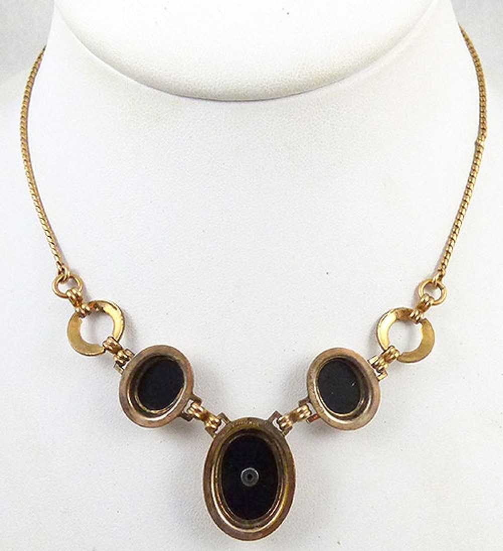 Curtis Creations (Curtman) Onyx Necklace - image 3
