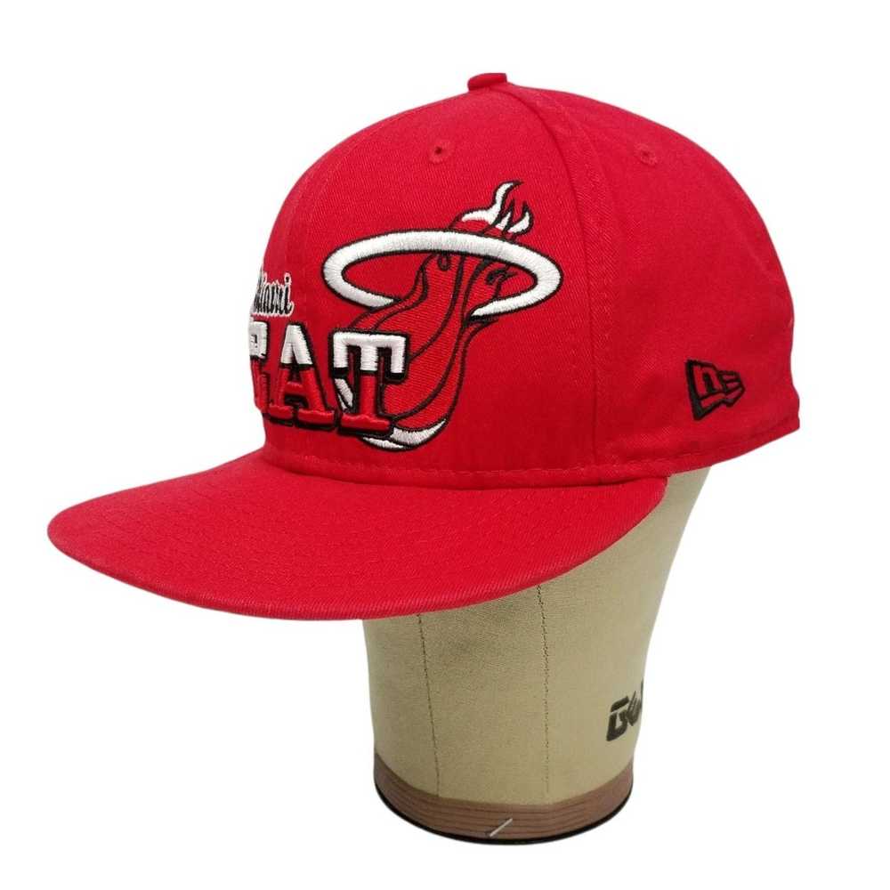 New Era New Era Miami Heat Cap Hat Trucker Basket… - image 6