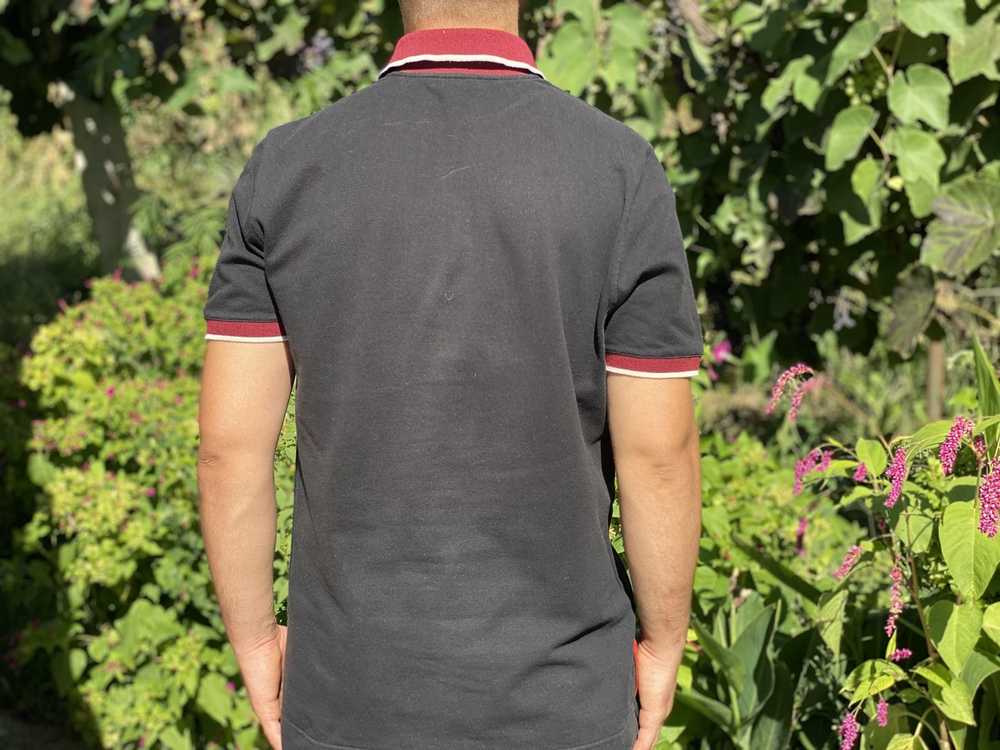 Prada Prada Milano Polo Casual Solid T-Shirt Blou… - image 8