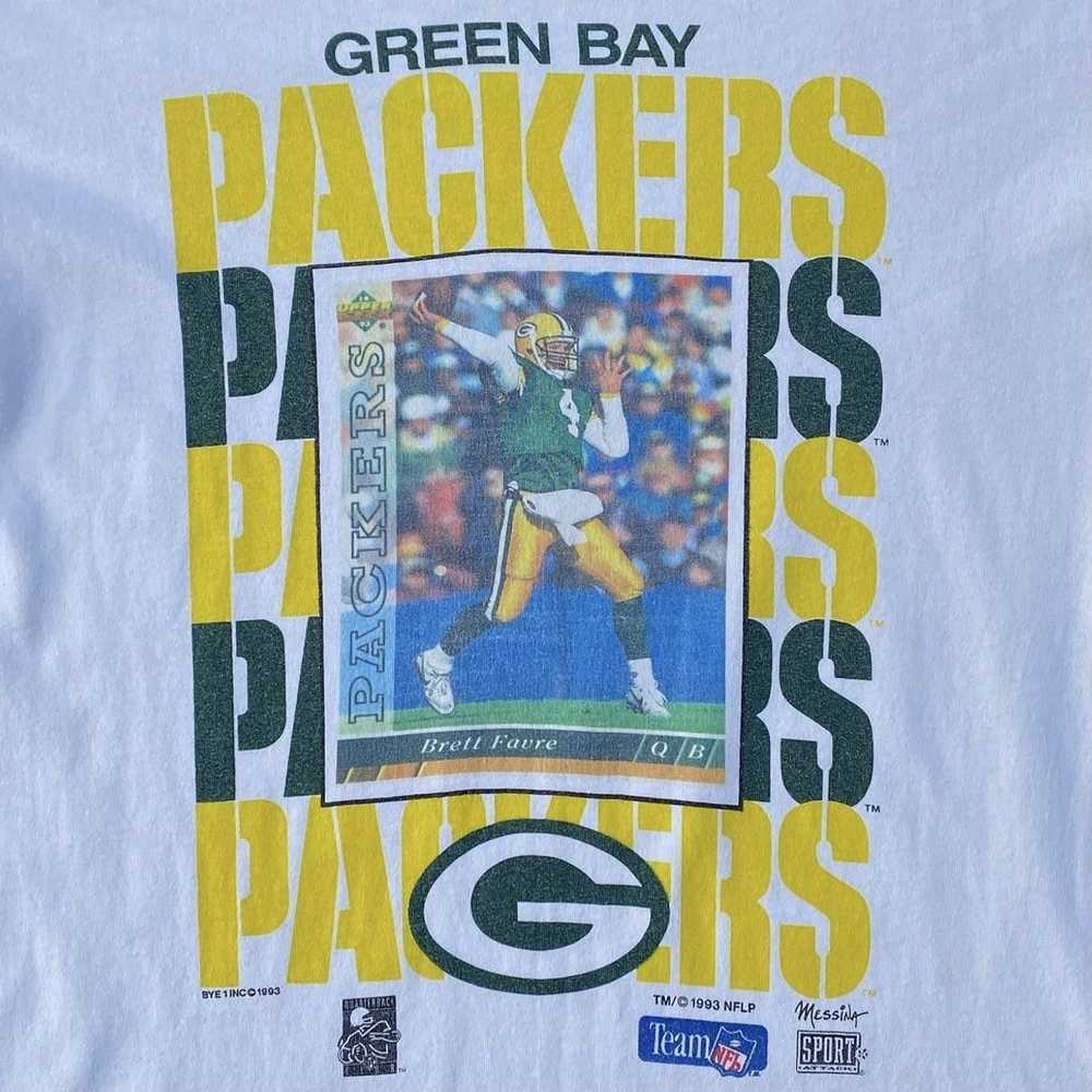 NFL × Rare × Vintage Vintage 1993 Brett Favre Shi… - image 2