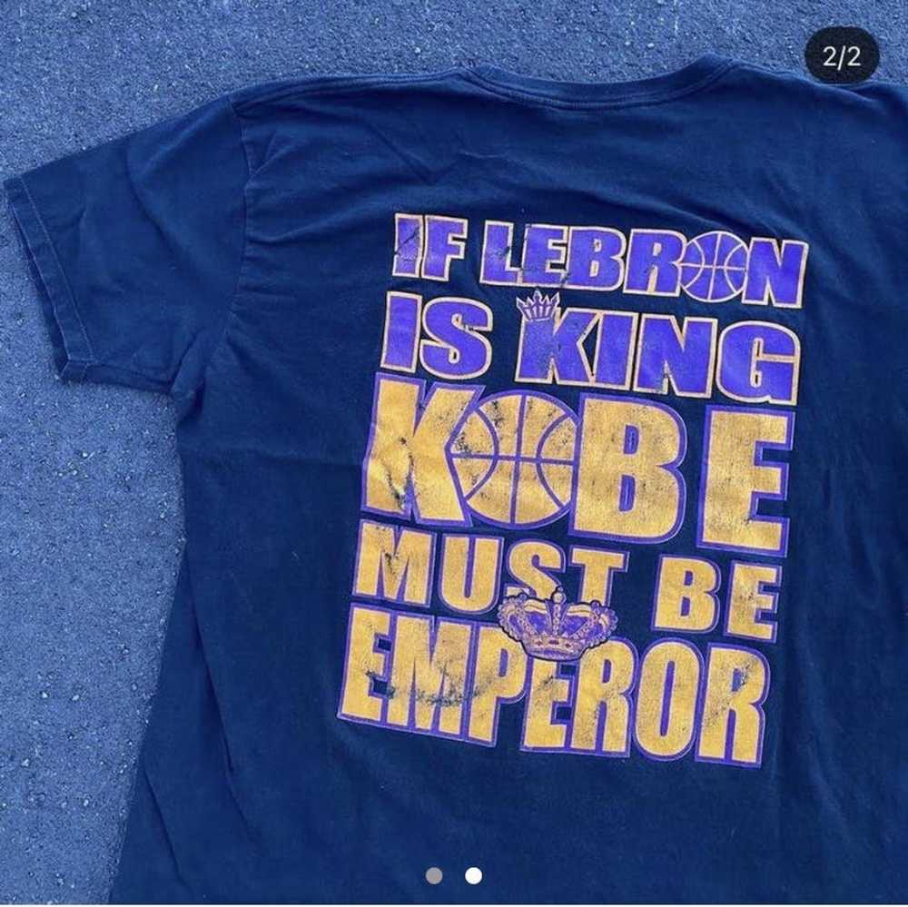 Vintage Kobe Bryant Vintage Rap Tee Style Lakers - image 2