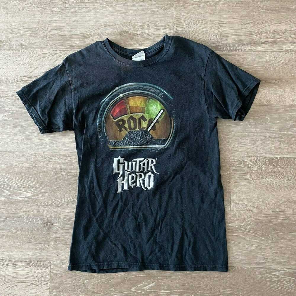 Hanes Vintage Guitar Hero I Rock Star Power Promo… - image 1