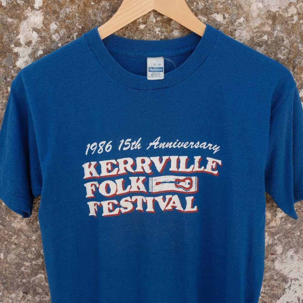 Vintage 80s Kerrville Folk Festival T-shirt (S) - image 2