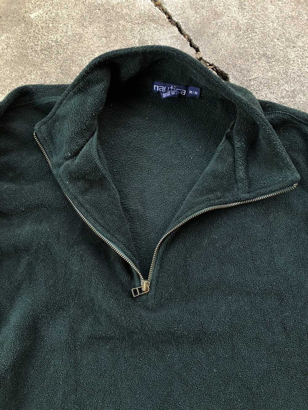 Nautica × Vintage Nautica Fleece Pullover Sweatsh… - image 3