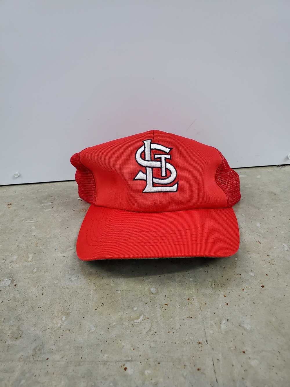 MLB × Vintage 90s St. Louis Cardinals Trucker Hat… - image 1