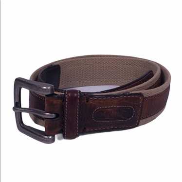 Columbia Columbia leather and cotton belt Size 34