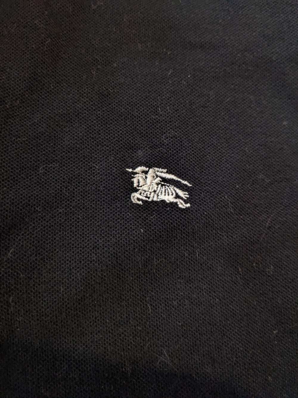 Burberry Black logo polo - image 4