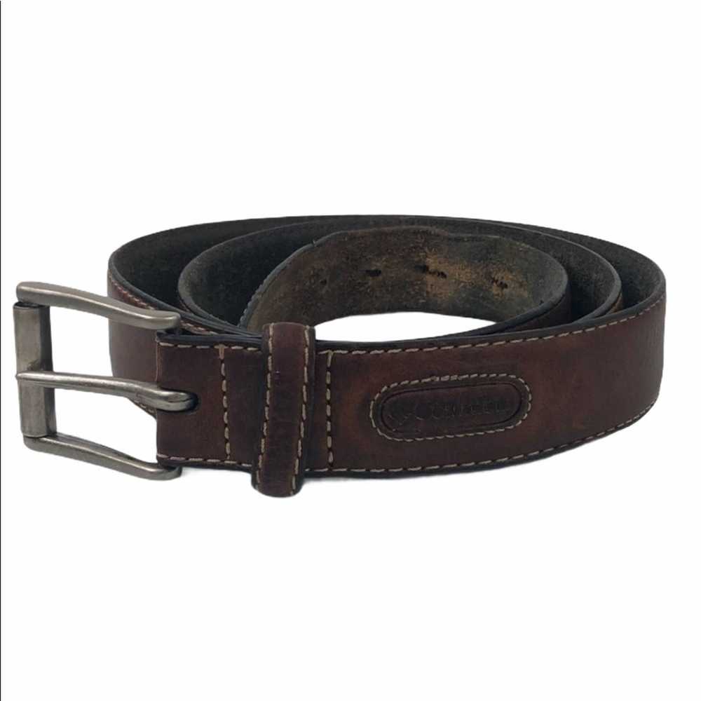 Columbia Columbia Genuine Leather Belt Size 44 - image 1