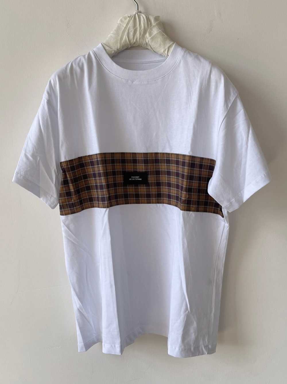 PACCBET Rassvet Set Of Two Check Panel T-shirts B… - image 7