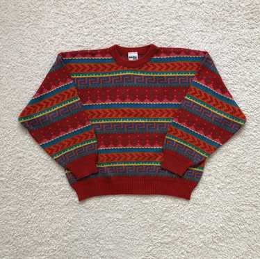Vintage Sweater vintage multicolor boxy fit - image 1