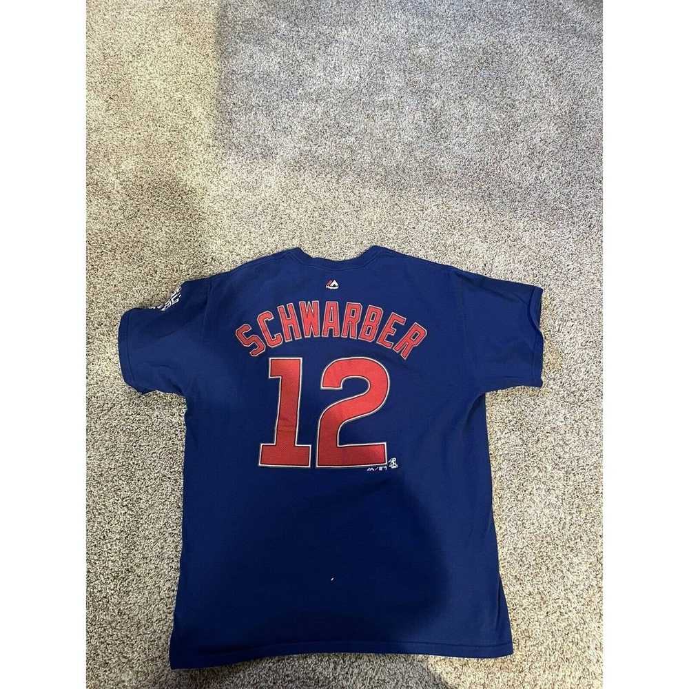 Majestic Chicago Cubs Kyle Schwarber t-shirt size… - image 4