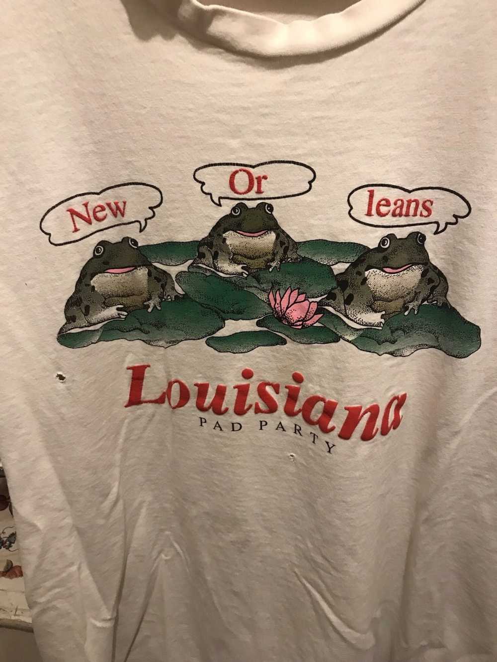 Vintage Vintage 90s Louisiana T-shirt - image 4