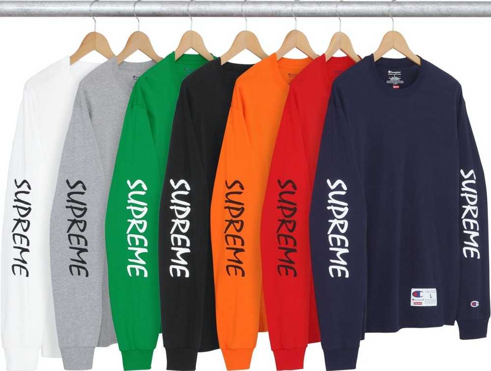 Champion × Supreme Supreme Champion Long Sleeve - image 3