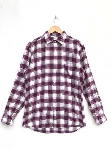 Flannel × Japanese Brand × Streetwear Uniqlo Flan… - image 1