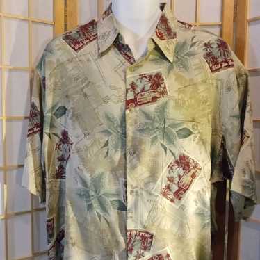 Campia Moda Campia Lg Retro Hawaiian Shirt - image 1