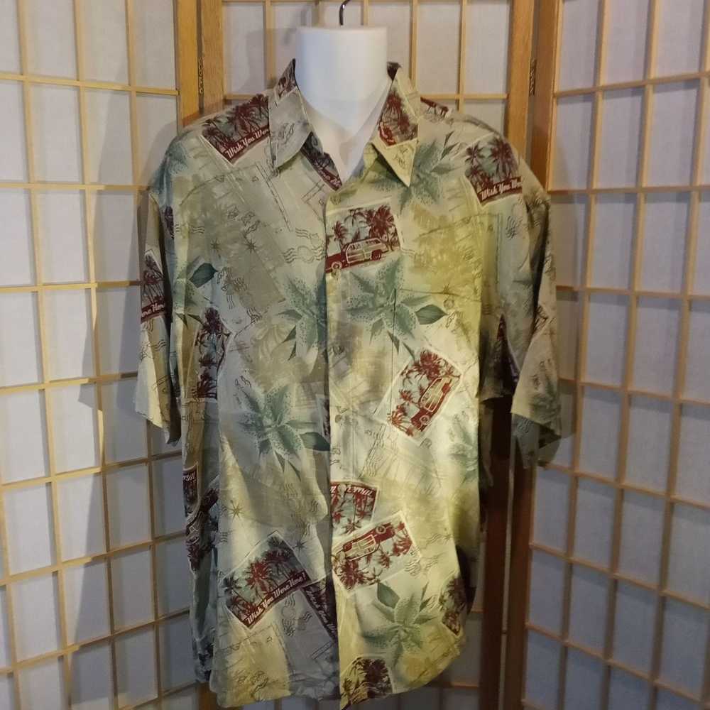 Campia Moda Campia Lg Retro Hawaiian Shirt - image 8