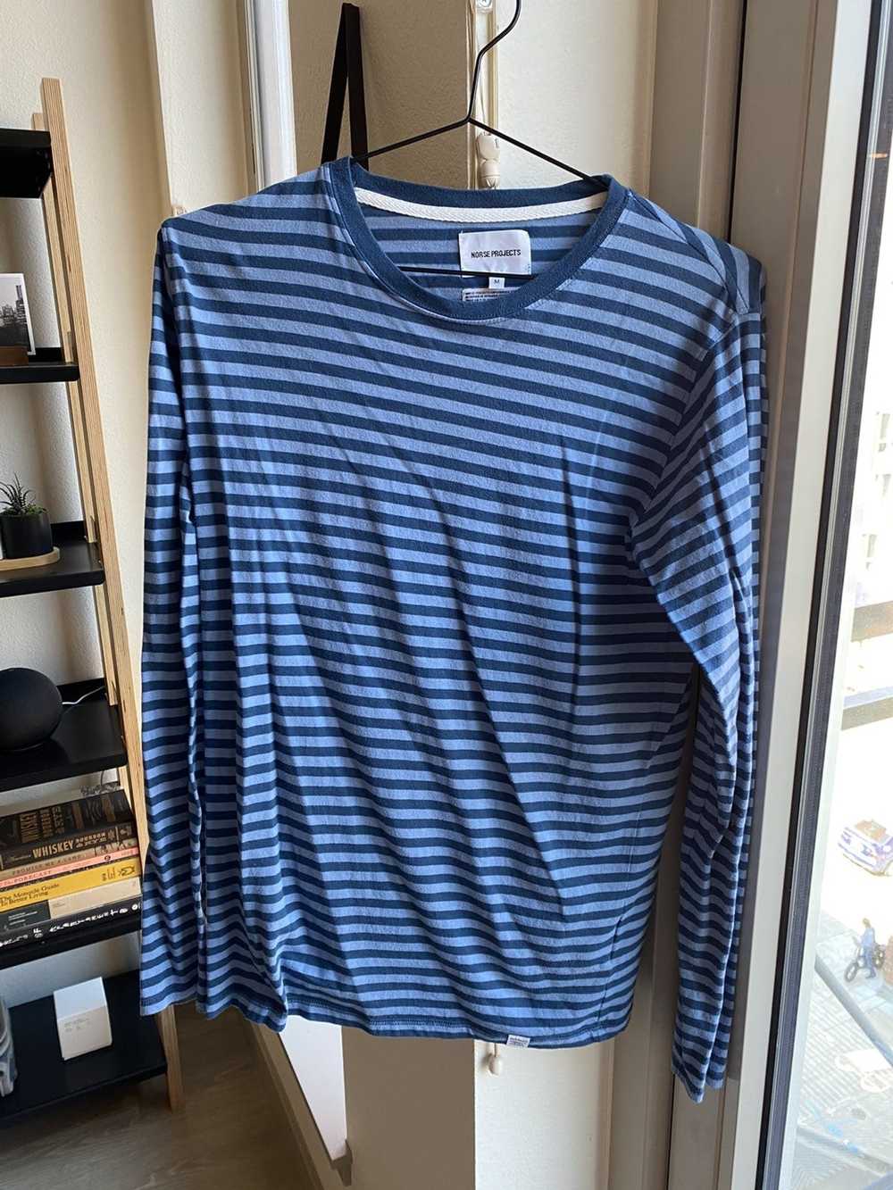 Norse Projects Striped LS Tee - image 1