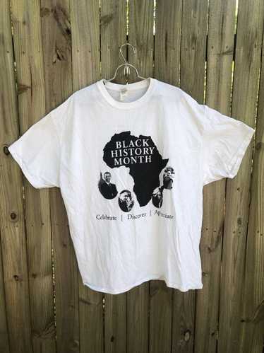 Gildan × Vintage Vintage Black History Month Shirt - image 1
