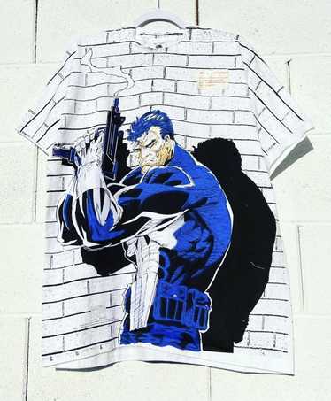 Fruit Of The Loom Rare 1992 Punisher Mega Print S… - image 1