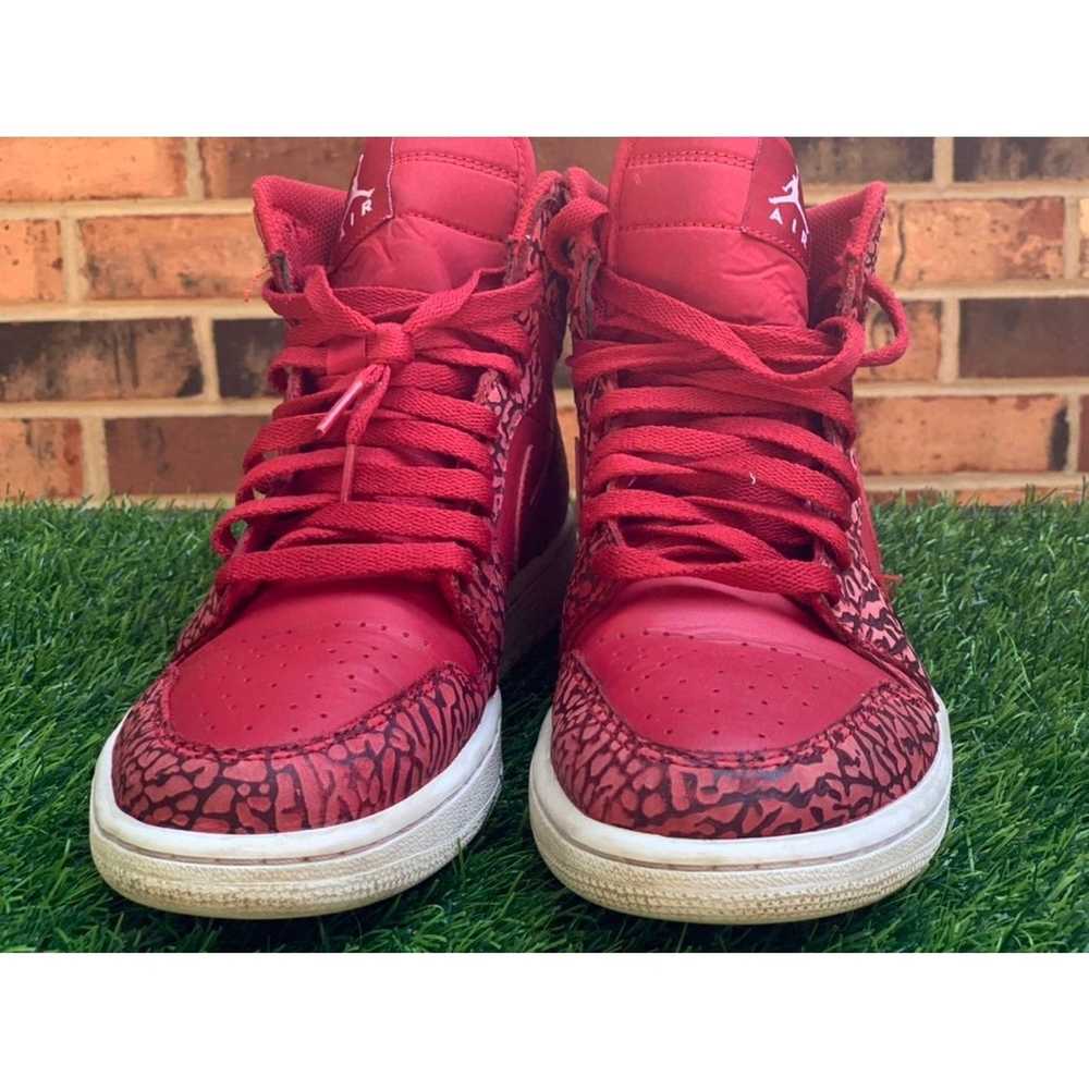 Nike Jordan 1 Retro Red Elephant Print - image 4