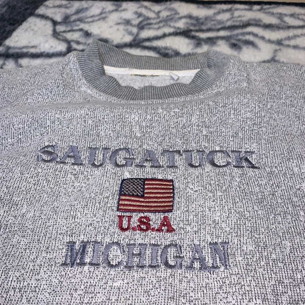 Vintage Vintage Saugatuck Michigan Crewneck - image 3