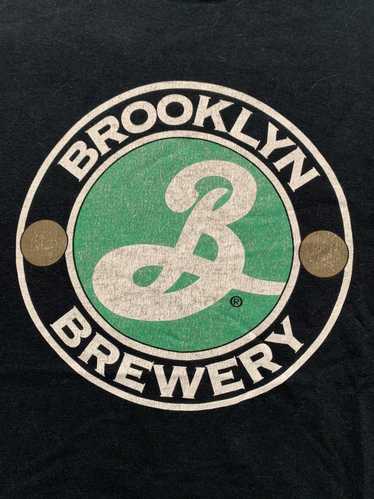 Vintage Brooklyn Brewery Logo Graphic Tee size L