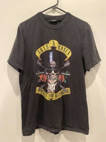 3D Printed Guns N Roses T-Shirts Rock Band Skull Streetwear tee