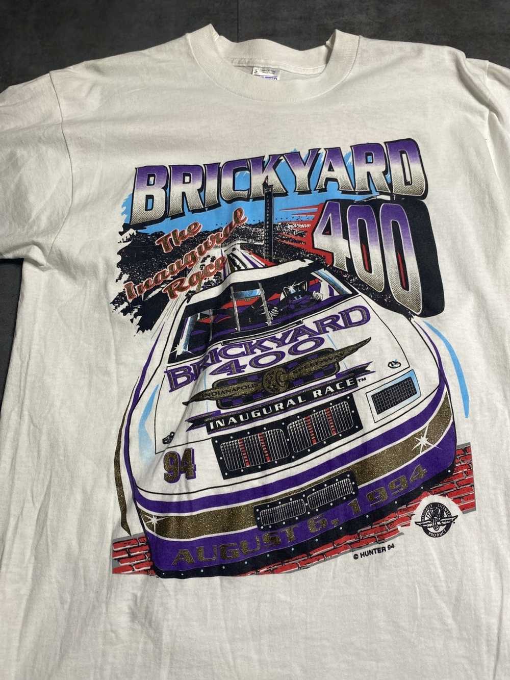 NASCAR × Vintage 1994 Brickyard 400 tee. - image 2