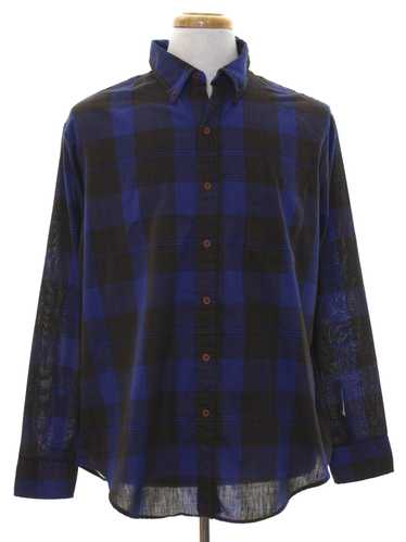 1980's Designer Collection Mens Preppy Shirt