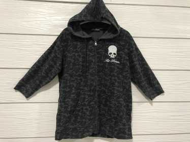 Roen × Skulls Roen skuul over print hoodie inspir… - image 1