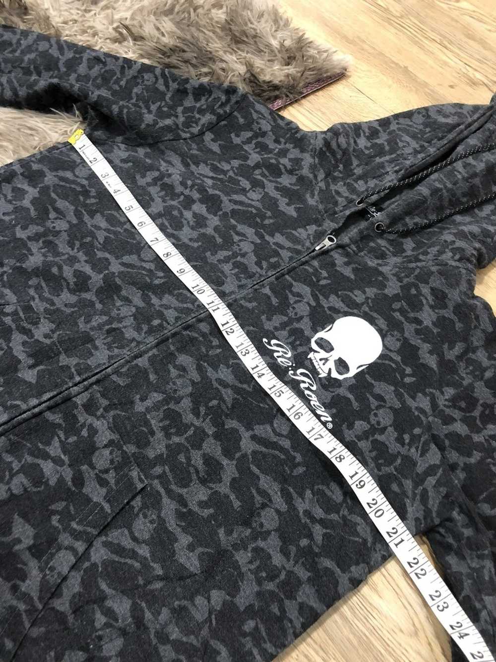 Roen × Skulls Roen skuul over print hoodie inspir… - image 7