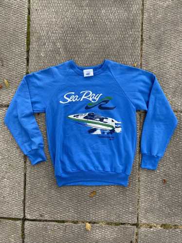 Vintage 1980s yacht marina crewneck - image 1