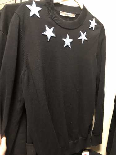 Givenchy Givenchy black sweater with blue star
